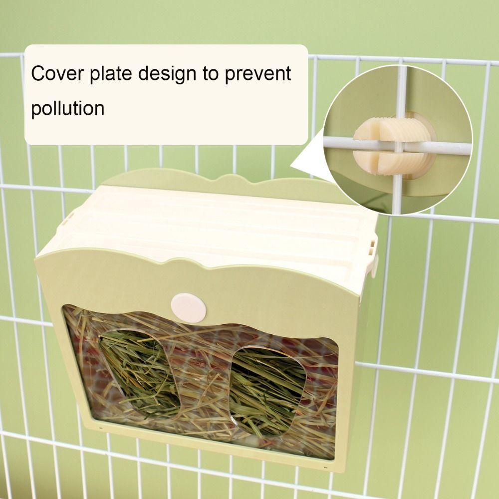 Hanging Rabbit Hay Holder Large Capacity Animal Hay Feeder  For Ferret Bunny Chinchillas