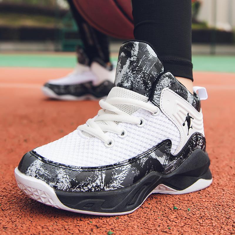 2023 neue Mode Kinder Bequeme Basketball Schuhe Sport Laufschuhe Turnschuhe Kinder Stiefel