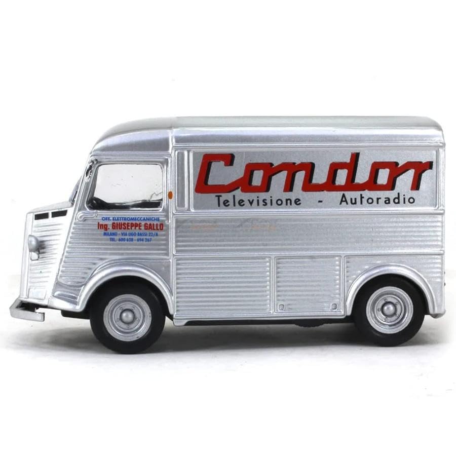 Citroën Type H Van Die-Cast Model 1/43 CITROËN H-TYPE VAN CONDOR 1954 (Silver)