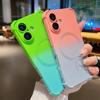 Suitable for Iphone16 Gradient Magnetic Phone Case Four Corner Anti-drop Apple 15ProMax Full Bag Matte Protective Case