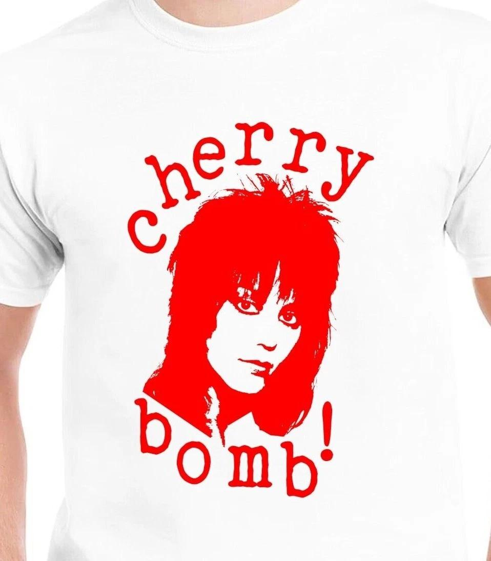 Joan Jett Cherry Bomb T-Shirt Blackhearts Gildan Softstyle Tshirt Punk Runaways S