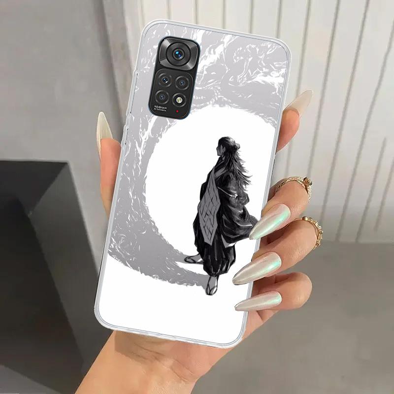 Jujutsus Geto Suguru Phone Case for Xiaomi Redmi Note 15 14 14S 13 12S 12 Pro 11S 11 Plus 11T 11E 10S Soft Funda Print Shell Red