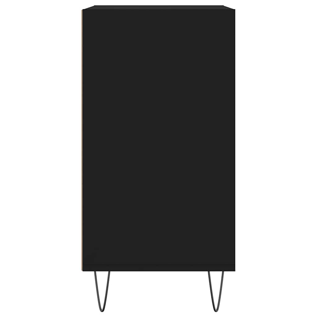 Vidaxl Cabinet, Black, 57X35X70 Cm, Wood-Based Material