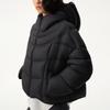Broadcast Women's Hooded Short Goose Down Jacket