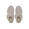 UGG Minimalist Leather Open-Toe Slippers Women slippers Gray 1106872-CPF