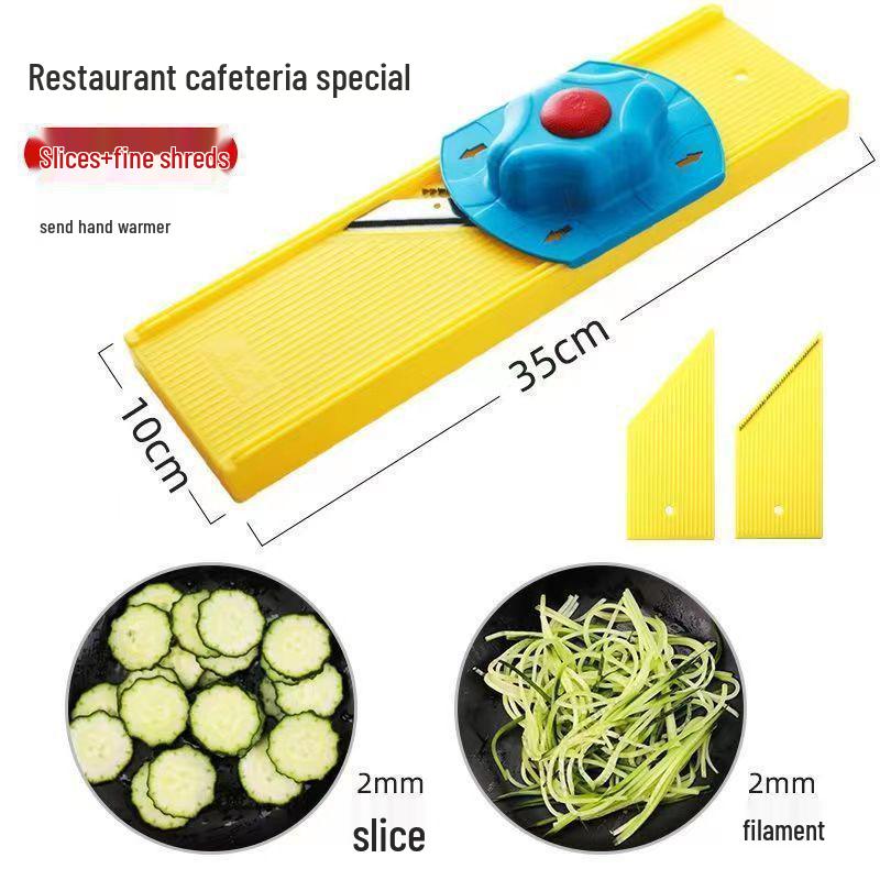 Longjiang Kommerzieller Multifunktionaler Gemüseschneider und Reibe