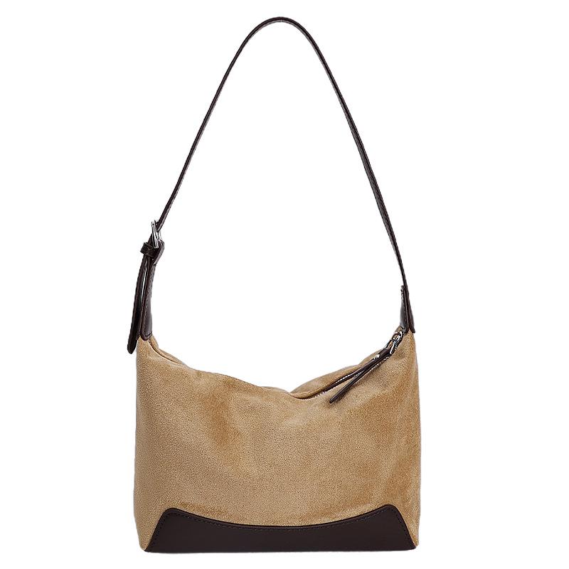 

2025 New Women s Retro Versatile Fashion Shoulder Handbag - Crossbody & Commute Style Available 27.5*8*16 cm хаки