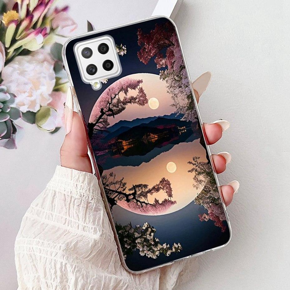 New Fashion Painting Case For Samsung Galaxy A22 A225F A226B Soft Silicone TPU Phone Cases For Samsung A22 4G 5G Cover Bumpers