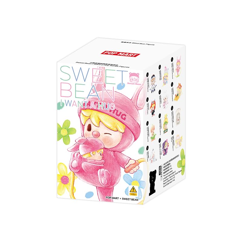 

POP MART Серия Sweet Bean I Want a Hug Pop Mart Gachapon Фигурка в слепой коробке Пластиковая модель Премиальная игрушка ПВХ Мягкий винил Оригинальный персонаж Подарок на день рождения