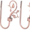 2 Pack Curtain Holdbacks Simple Wall Hooks for Restaurant And Lounge