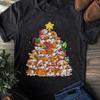 English Bulldog Christmas T-Shirt: Dog Santa Xmas Gift