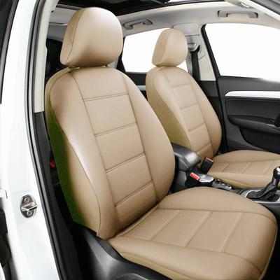 Luksusowe skórzane pokrowce na siedzenia samochodowe uniwersalne akcesoria do wnętrz pełny zestaw czarnych pokrowców na poduszki na siedzenia samochodowe pokrowce ochronne na siedzenia samochodowe