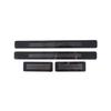 Black Steel Inner Door Sill Strip Trim For Land Rover Discovery 5 LR5 2017-22