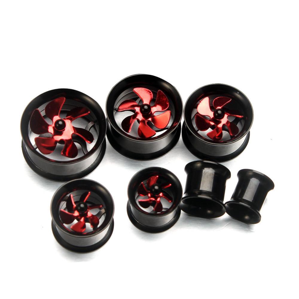 Stainless Steel Windmill Fashion Fan Piercing Jewelry