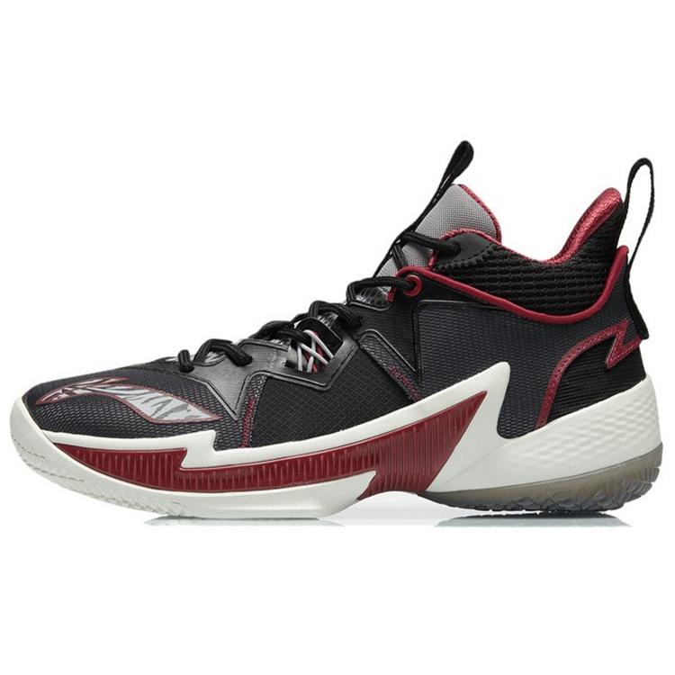 Li-Ning Zhengfeng Mid Black Red Men s ABAR083-1 EU 43