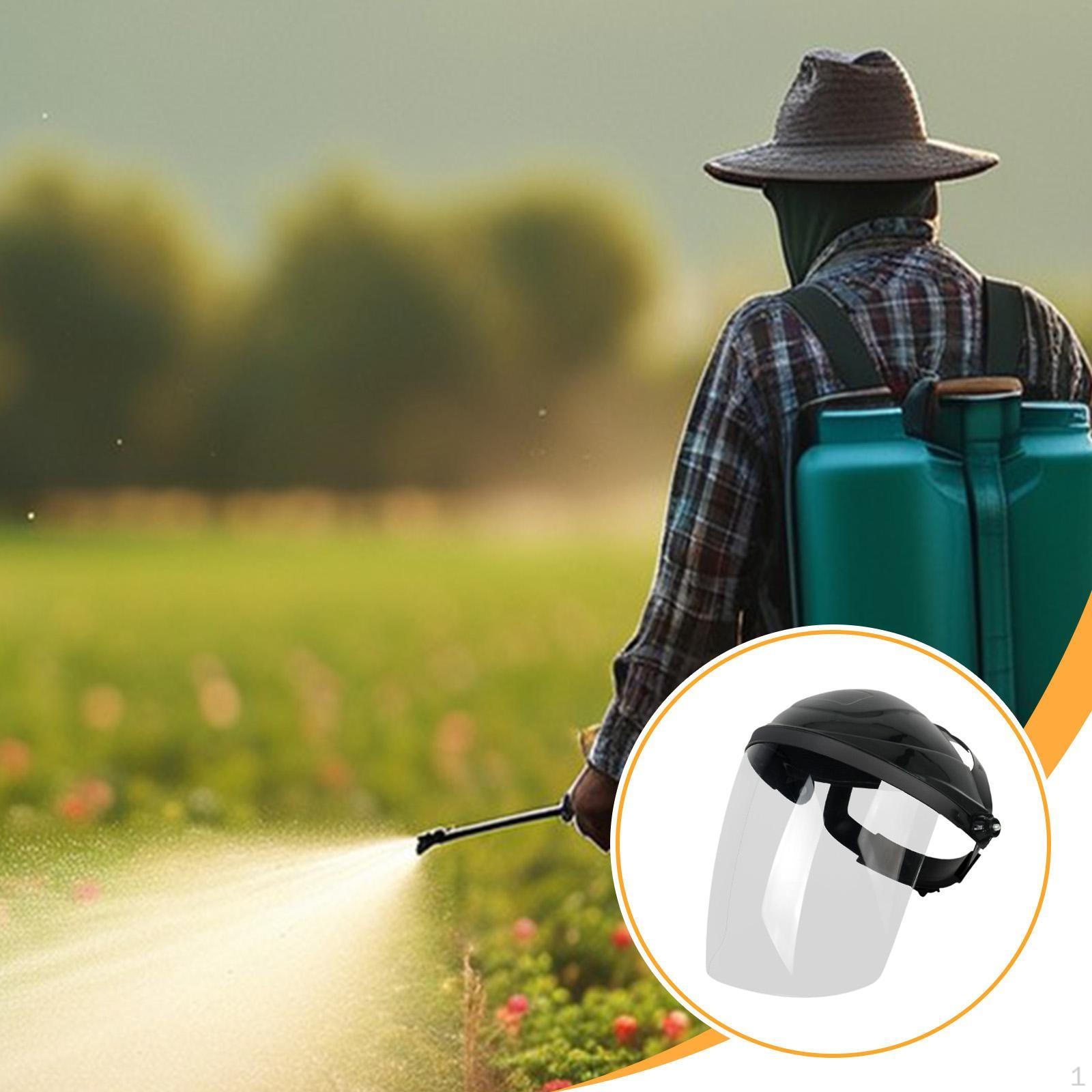 

Сварочный шлем, устанавливаемый на голову, устойчивый к падениям, видимый, защитное снаряжение, безопасный защитный щиток для лица Black top clear