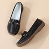 Plus Size Women's Slip-On Moccasins - Soft Sole, Lightweight, Casual Flats for Moms