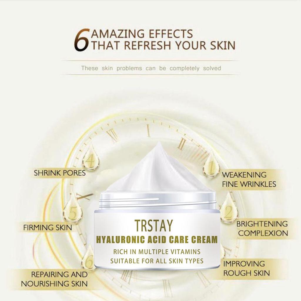 The wrinkle-smoothing cream is gentle and non-irritating, smoothing wrinkles, lightening fine lines and leaving skin soft and refined