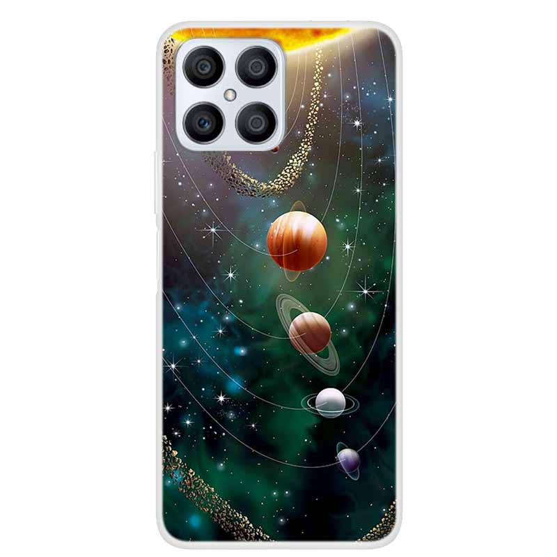 For Honor X8 4G Cases X 8 5G Clear Marble Soft TPU Silicone Back Cover For Honor X8 Phone Cases Fundas HonorX8 X 8 TFY-LX1 LX2