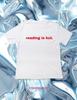 Koszulka Reading Is Hot | 100% Bawełna Unisex