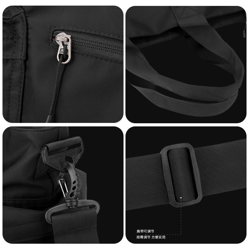 Versatile Travel Shoulder Bag - Foldable Water-Resistant Tote for Gym, Shopping & Daily Commute Multipurpose Waterproof Messenger Bag