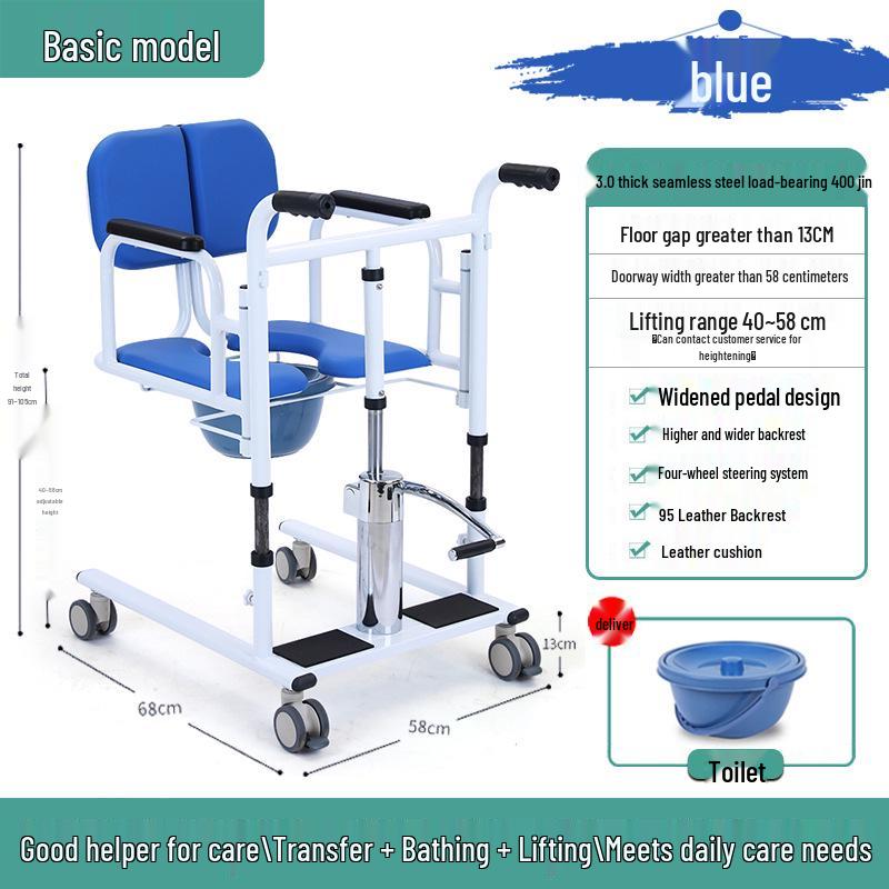 Home Use Hydraulic Lift for Elderly and Bedridden Patient Transfer