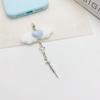 Fashionable Phone Rope Keychain Lovely Angel Wing Pendant Phone Straps Charm Stylish Keychain Accessory for Bag Wallet