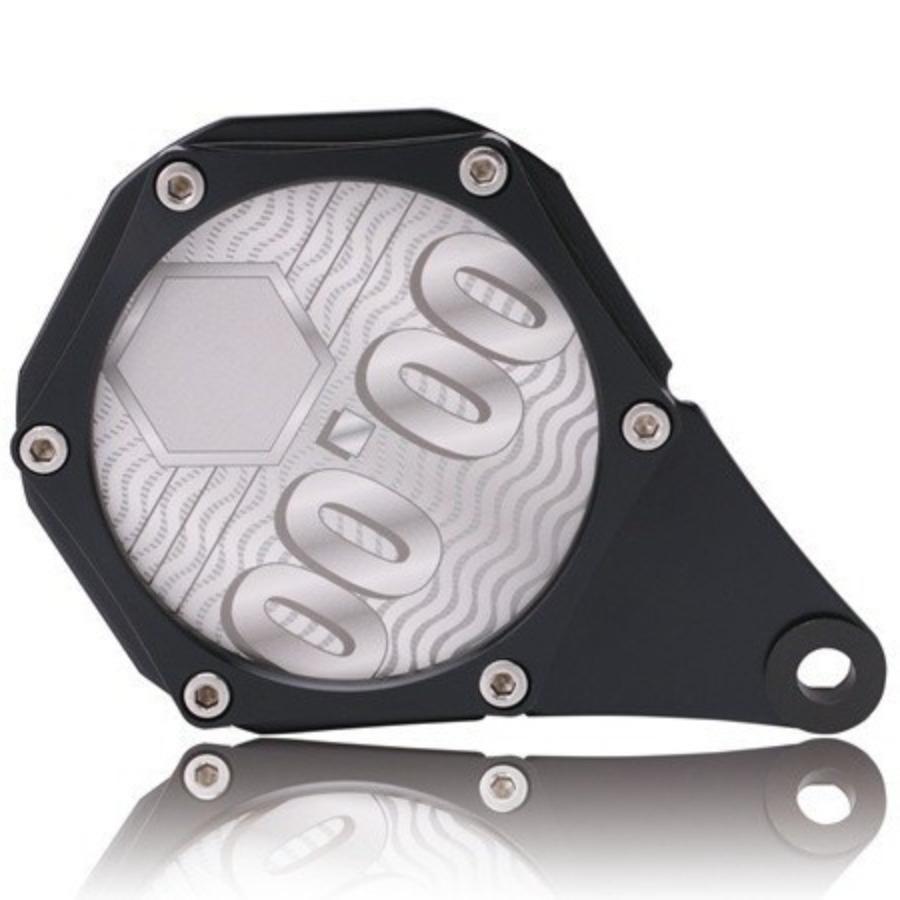 

Aluminum Alloy Hexagonal License Plate Holder - Durable Mount for Motorcycles & Scooters чёрный
