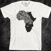 African , Black History, Tribal, Dashiki Pattern, Map SZ S-2XL Cotton Tee Unisex T-Shirt