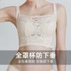 Summer Women's Thin Bra Full Cup Tube Top Anti-light and Anti-sagging Gathering Ultra-thin Chest Wrapping