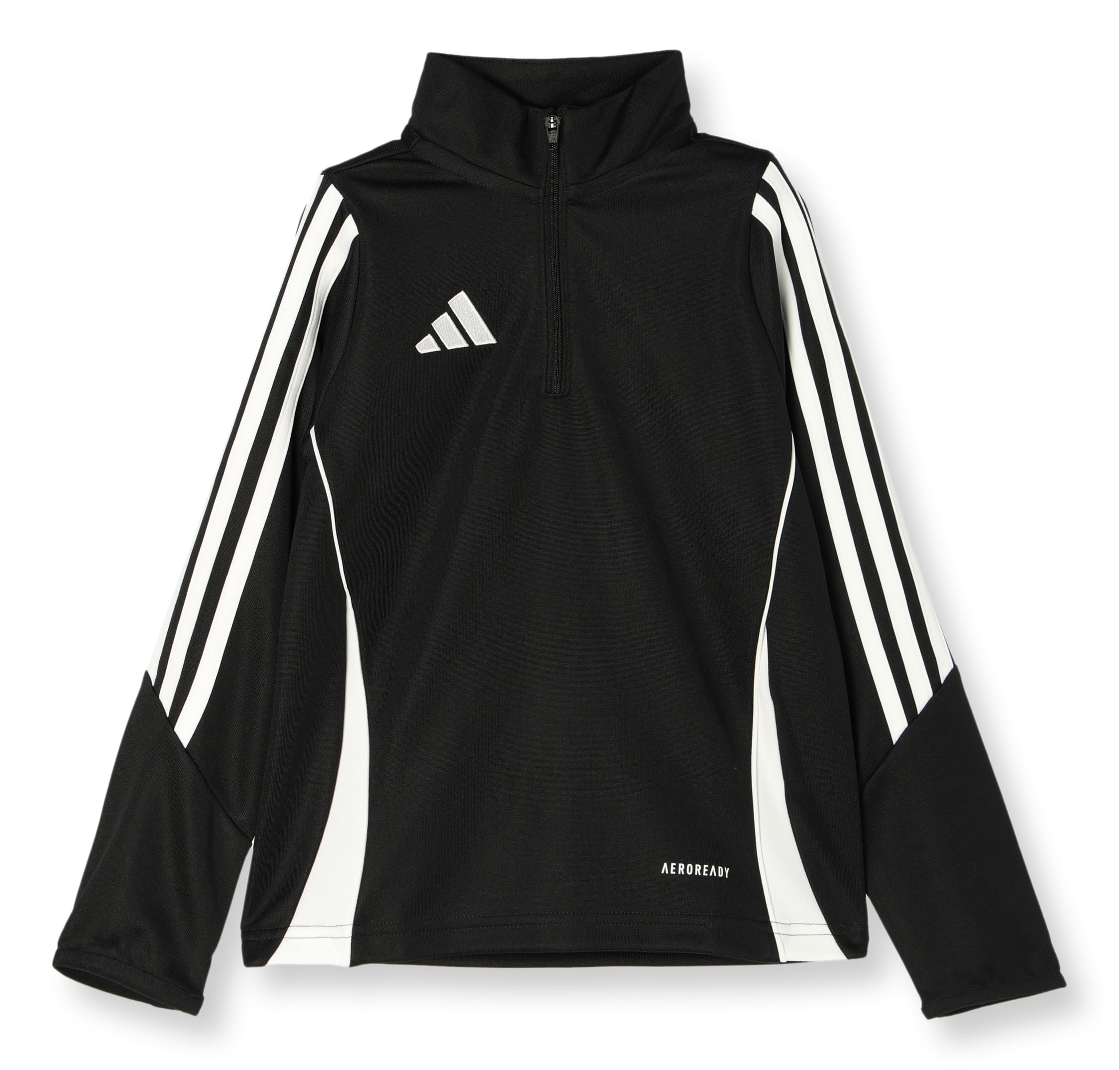 

Adidas Tiro 24 Тренировочная Футбольная Размер Размер 140 Детская Джерси, Унисекс, HAS78, Черный/Белый (IJ9952),