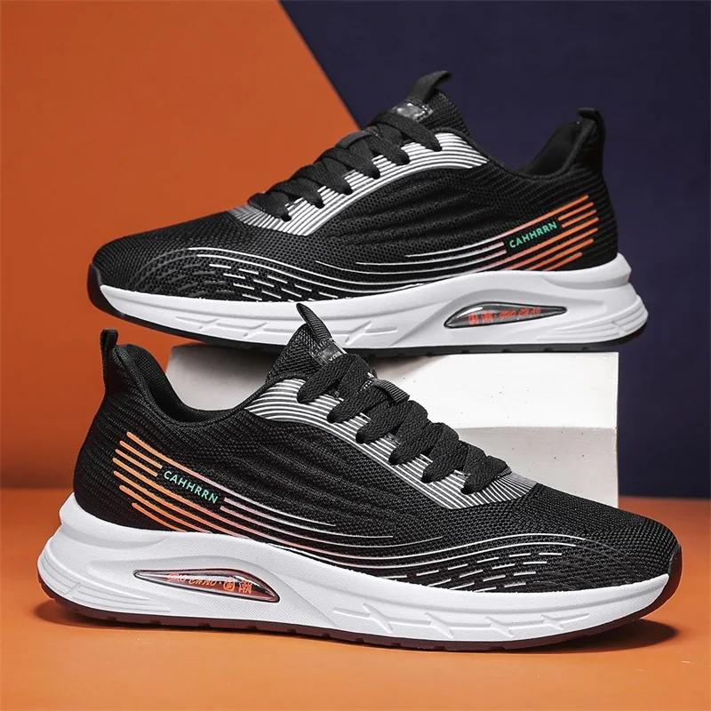 2024 Summer Breathable Running Mesh Casual Shoes Versatiles  Men Vulcanized Shoes Man Casual Sneakers Tenis Para Hombre