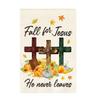Thanksgiving Linen Garden Flag for Outdoor Yard Decoration, Fall Gift
