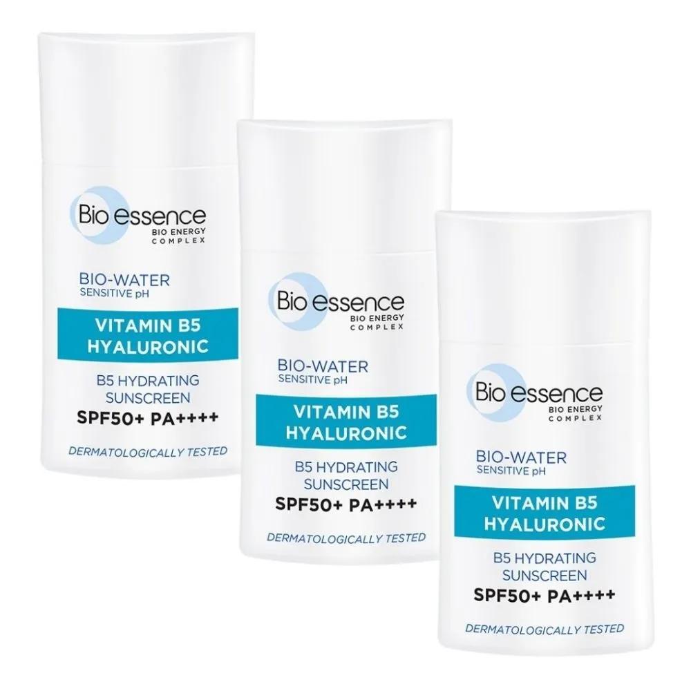 Bio essence Bio Water Sunscreen SPF50 40g x 3 packs
