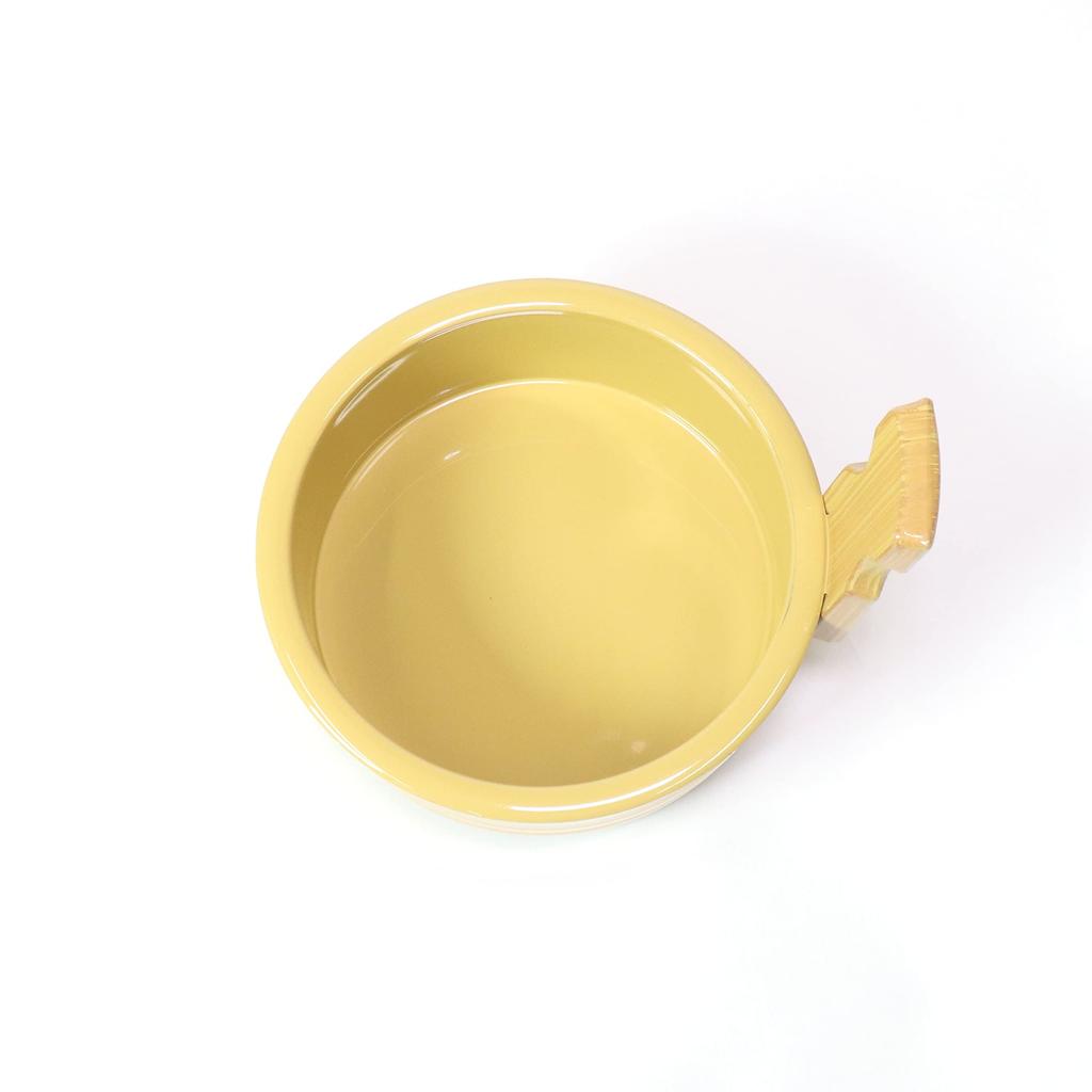 Noodle White Wood with Gold Band x x ABS Resin Suitable for and Commercial Use 5-inch Soba/Udon Bowl, [14.8 13.9 11.8 cm], (7-521-20), Restaurants,