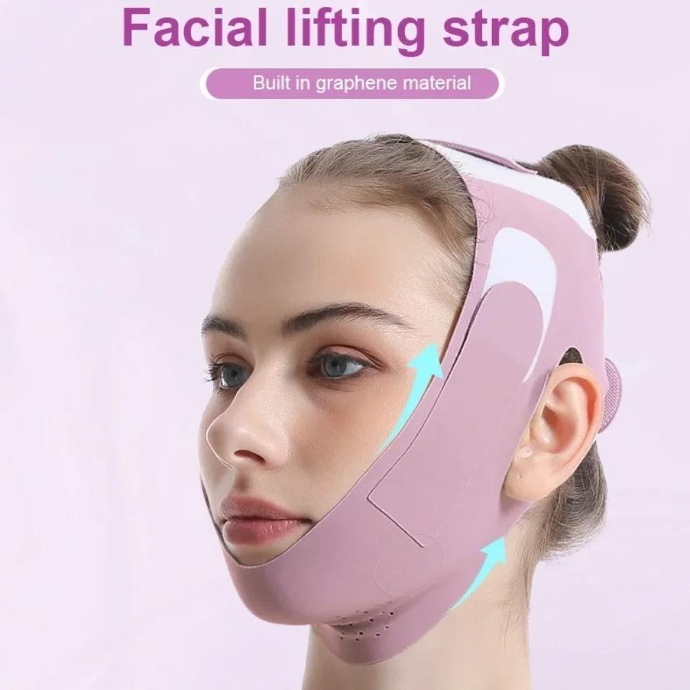 Breathable V Line Face Shaper Anti Wrinkle Face Lift Up Strap Face Slimming Bandage  Beauty Tool