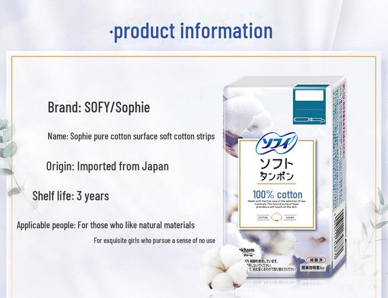 Sophie Invisible Long Catheter Tampons & Sanitary Napkins (8/7 Pcs)