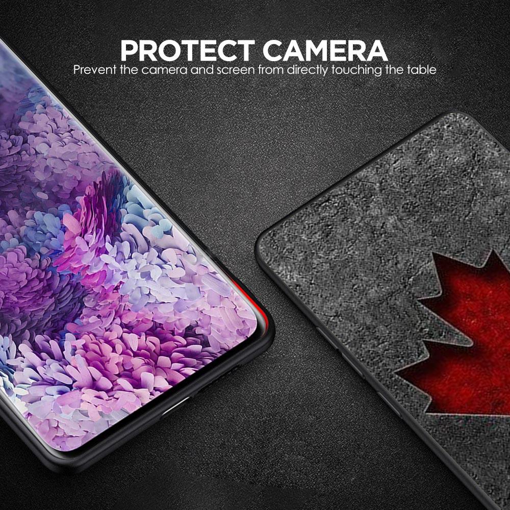 Maple Canada Flag Love Football Phone Case For Samsung A17 A07 A55 A35 A25 A15 A05 A33 A31 A23 A21s A13 A41 A73 A53 A51 A71Cover