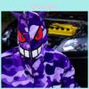 Fashionable Gengar Pokémon Zipper Hooded Jacket For Autumn