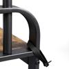 VASAGLE Coat Rack, Coat Stand with Shoe Storage Bench, 4-in-1 Design, with 9 Removable Hooks, a Clothes Rail, for Hallway, Entrance