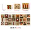 Christmas Tile Decoration Stickers Kitchen Oil-Proof Stickers Bathroom Bedroom Renovation Wall Stickers European Style Self-Adhesive Wall Paper