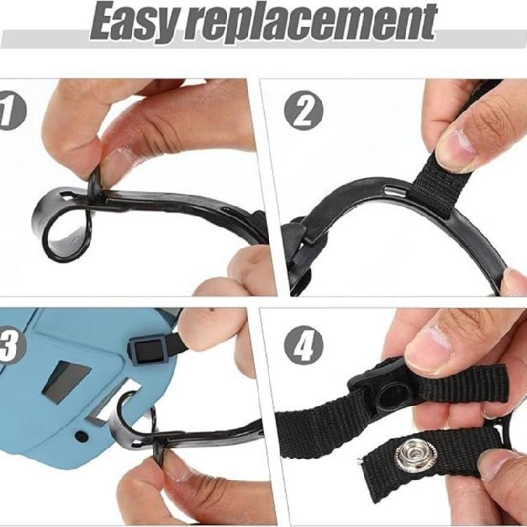 Detachable Universal Ice Hockey Chin Strap Quick Release Hockey Helmet Chin Strap Adjustable Sports Strap Enduring