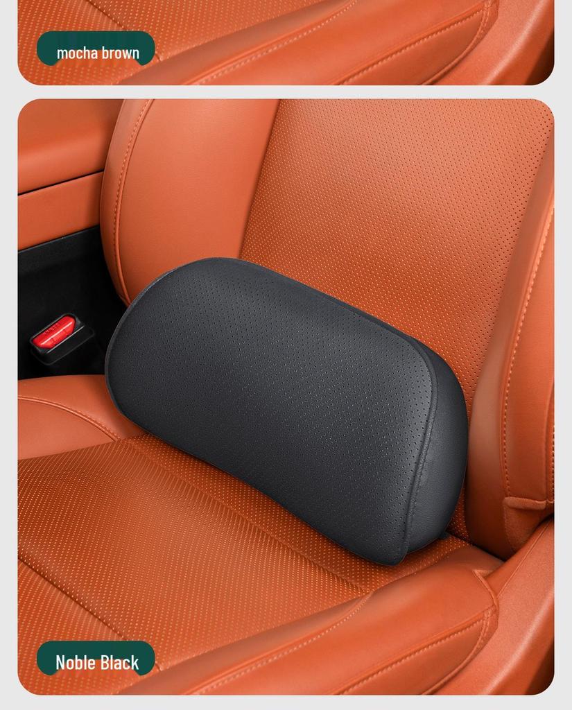 Suede Lumbar Pillow for Weltmeister Cars: W6/E5/EX5/EX6/M7/Champion/AG2020/Maven