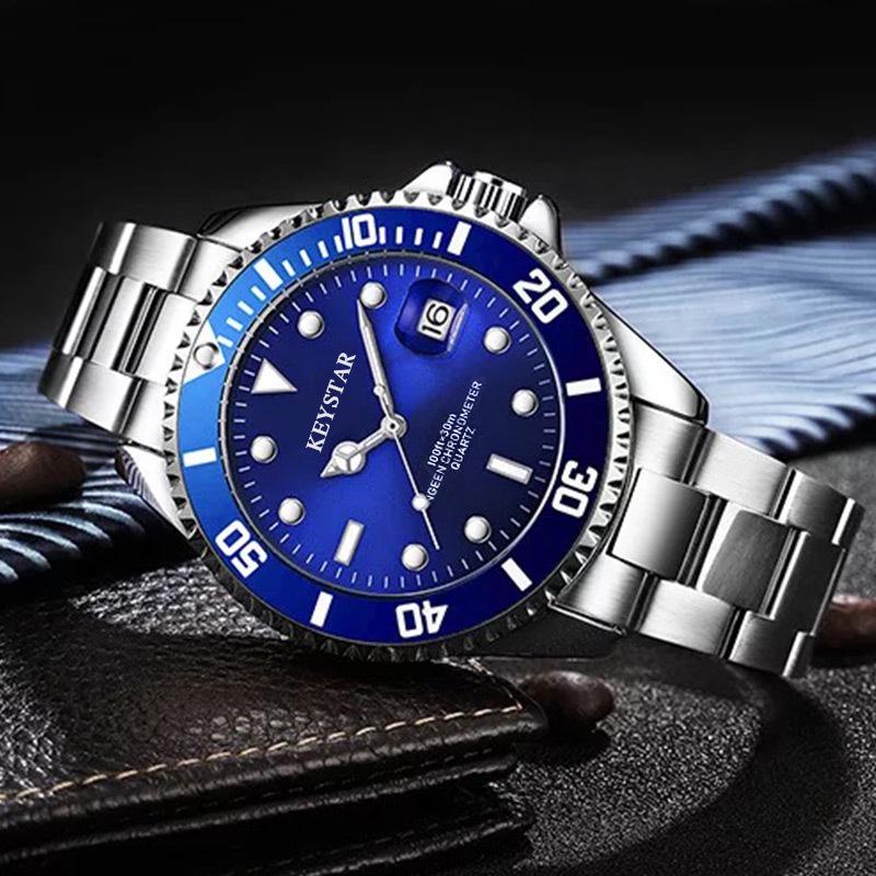TMFPQ Automatic Waterproof Stainless Steel Men's Luminous Watch