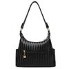 Große Umhängetasche PU Crossbody Tasche Mehrschichtige Tasche Muttertasche