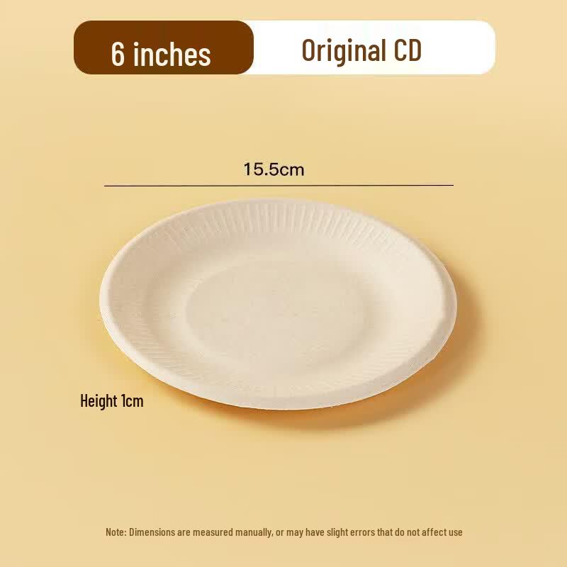 Biodegradable Disposable Paper Plates