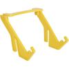 Zerodis Yellow Plastic Bee Honey Bucket Rack Holder Beekeeping Beekeepers Tool for Easy Pour Honey