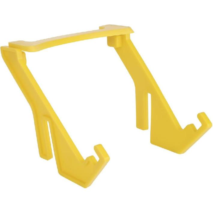Zerodis Yellow Plastic Bee Honey Bucket Rack Holder Beekeeping Beekeepers Tool for Easy Pour Honey
