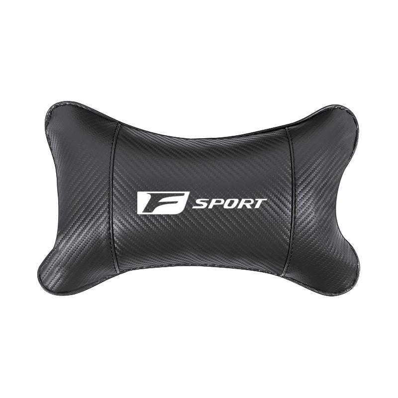 

Car keychain/Car Seat Headrest Carbon Fiber Head Neck Pillow Auto Interiors For Lexus F SPORT ES RX NX LS UX LM LX GX LC RZ LBX