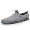 Men's Shoes Breathable Light Anti-slip Outdoor Flat Shoes for Men Casual Driving Shoes Genuine Leather Boat Shoes Soft Sole Footwear